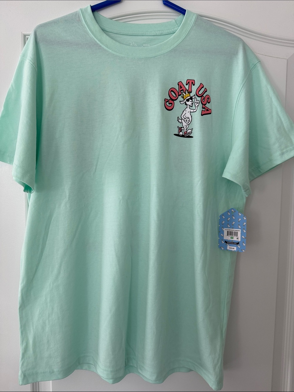 GOAT USA Mint Graphic Tee